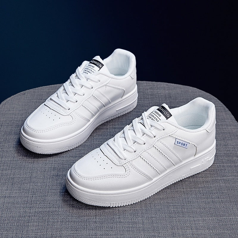 Spring Casual White Shoes Women Platform