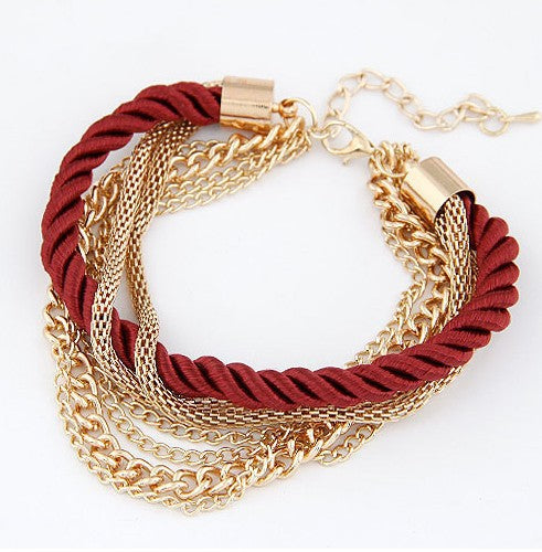 Hand-woven bracelet