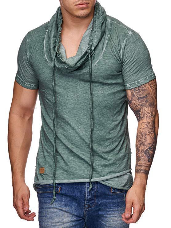 Turtleneck Men's T-shirt